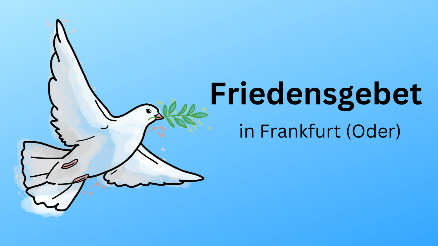 169. Öffentliches Gebet für Frieden und Gerechtigkeit in der Ukraine und in der Welt 
