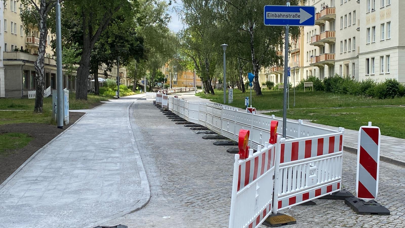 Bauvorhaben Sanierung Saarlouiser Straße