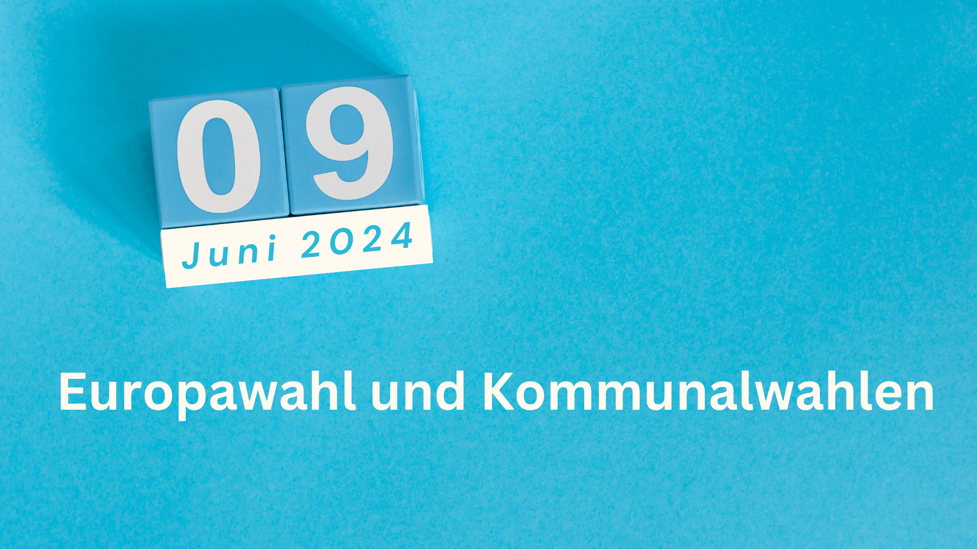 Öffentliche Präsentation der Wahlergebnisse zur Europawahl und zu den Kommunalwahlen in Frankfurt (Oder)