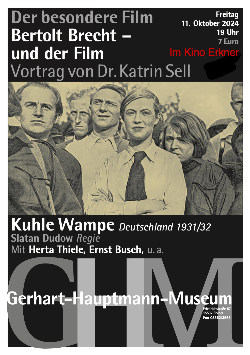 Der besondere Film – Bertolt Brecht – und der Film