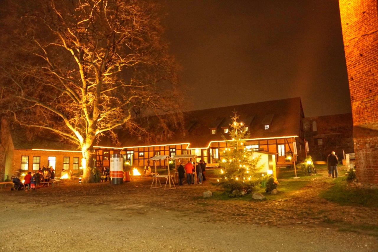 Weihnachtliches auf der Burg