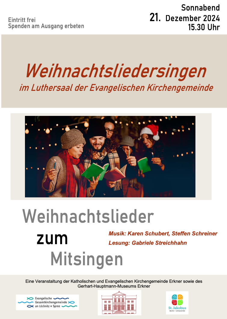 Weihnachtslieder zum Mitsingen