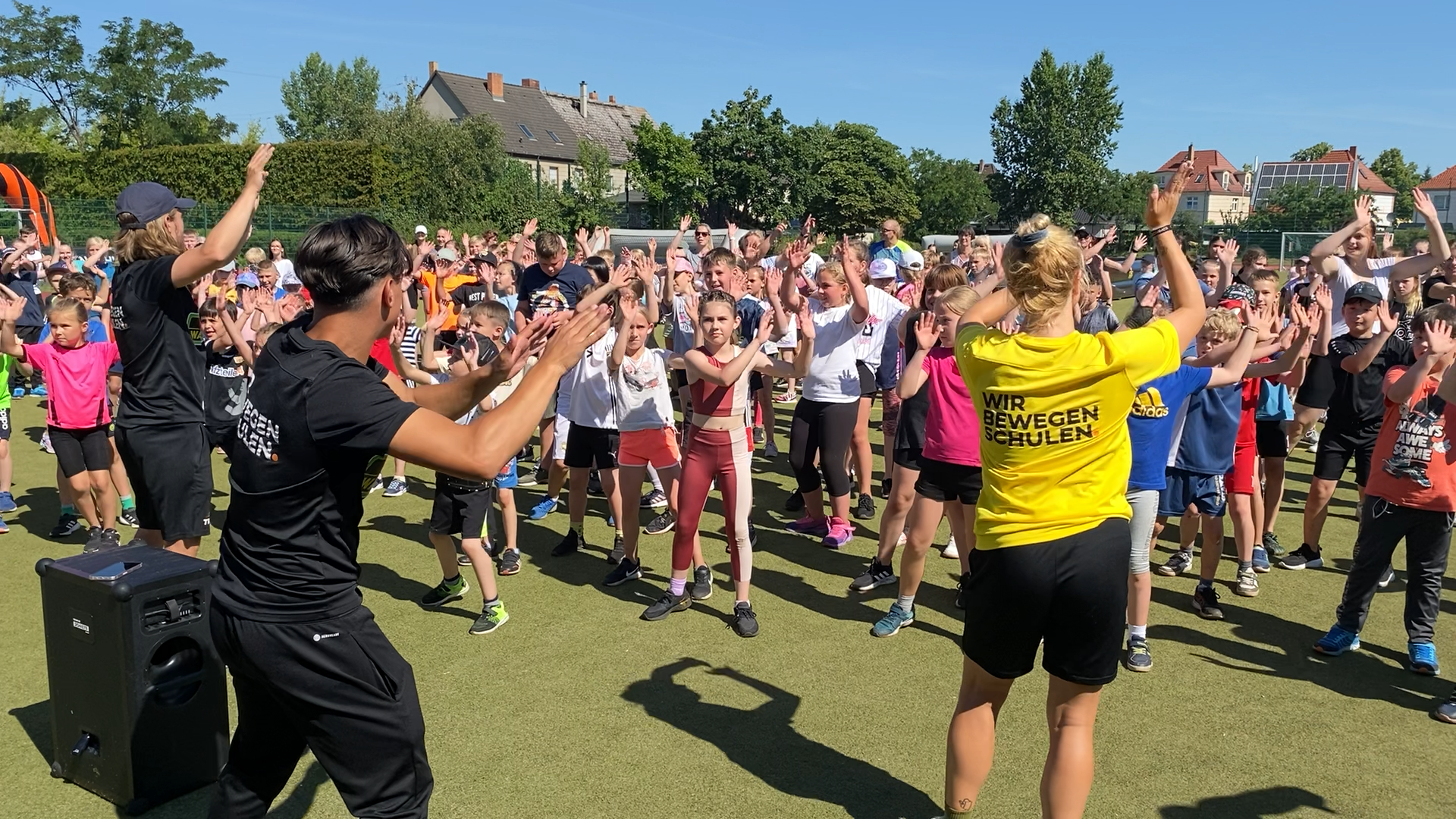 Sportfest der Goethegrundschule in Fürstenberg