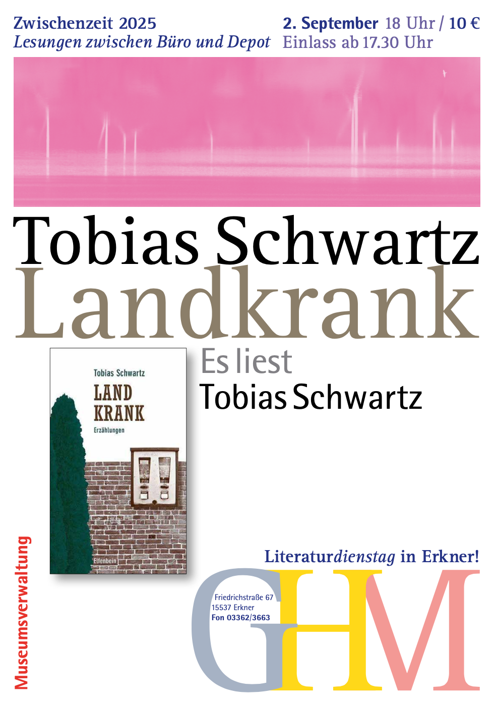 Lesereihe zwischen Büro und Depot, Museumsverwaltung