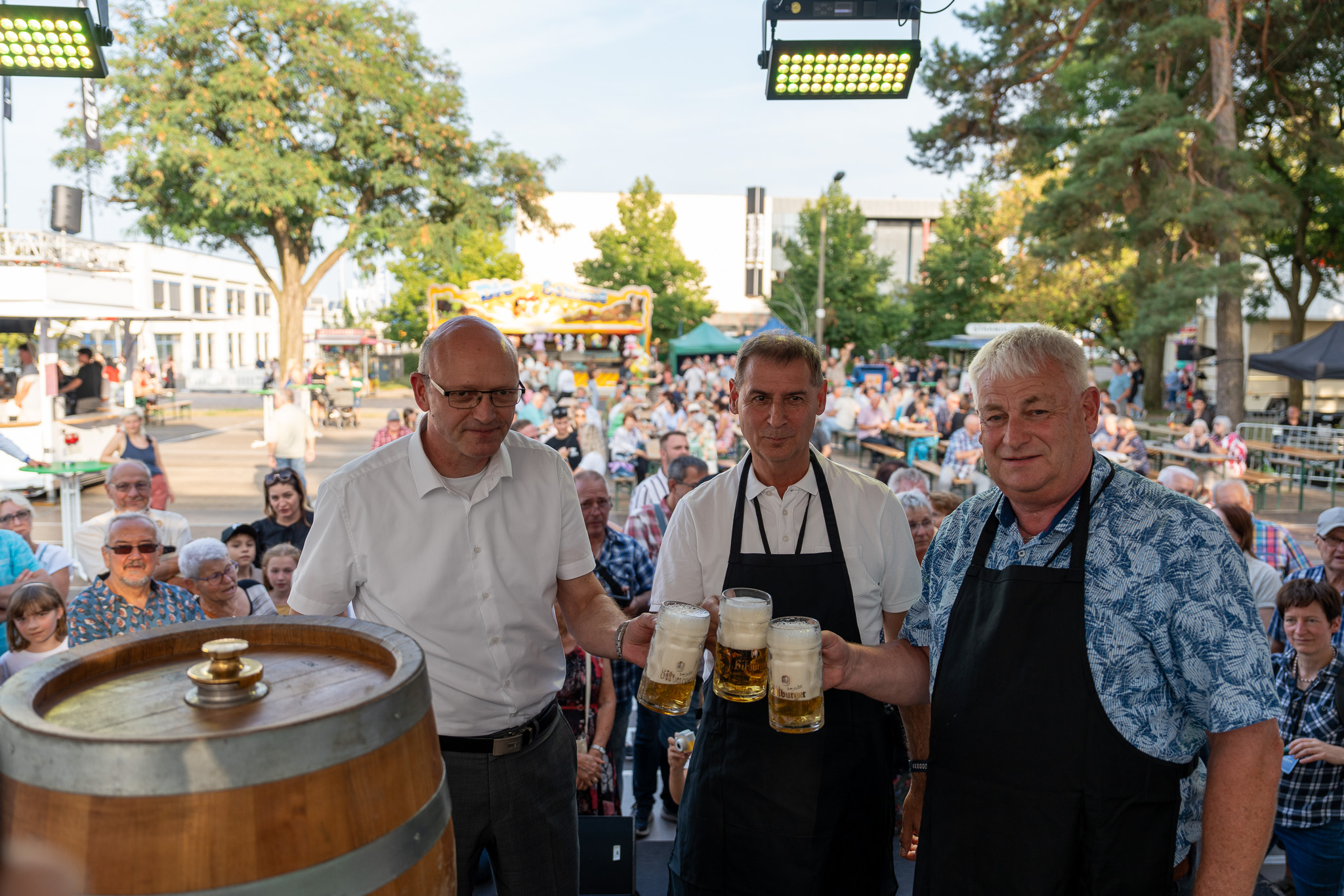 Fassanstich zum Stadtfest – auch für Kinder!