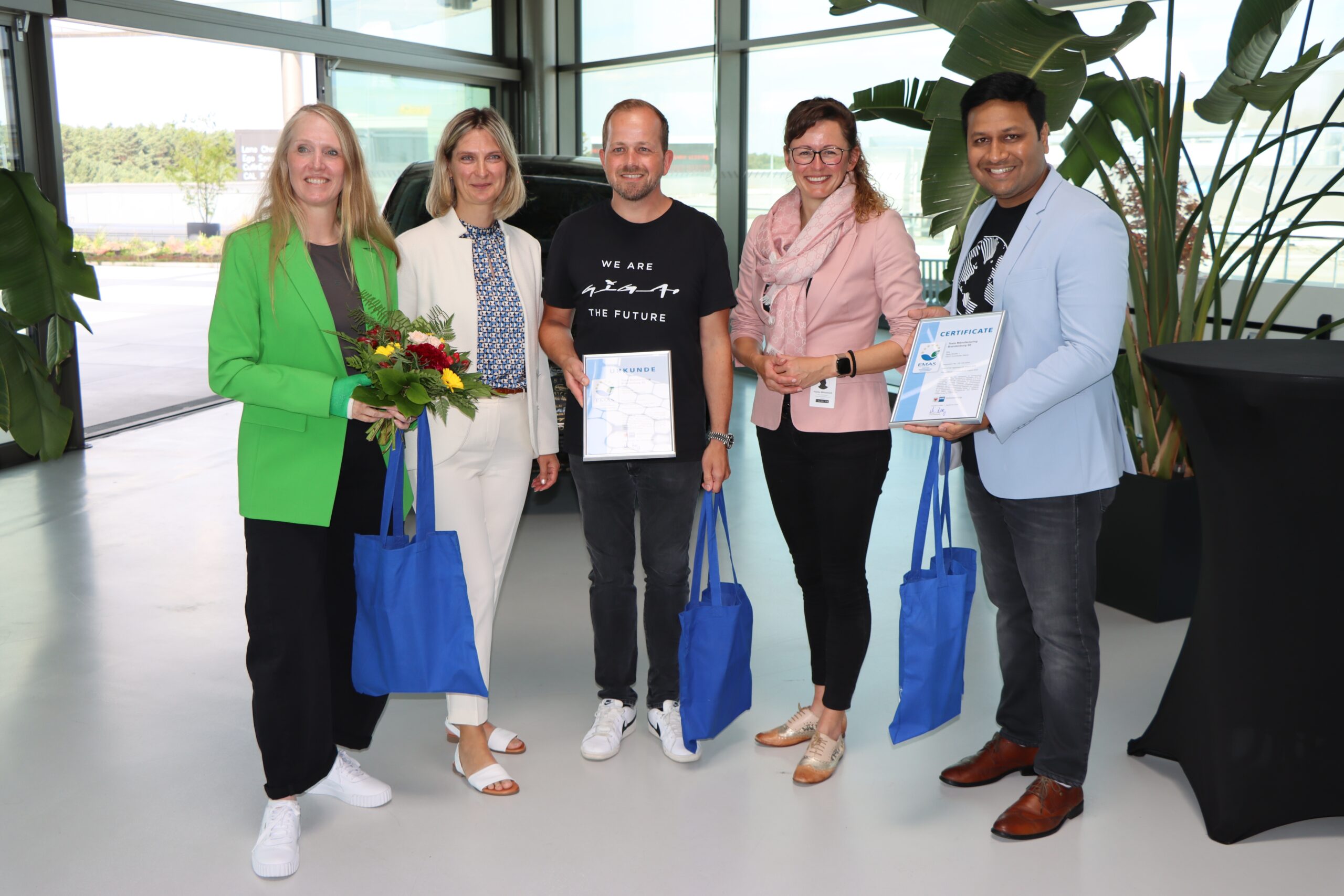 Tesla erhält höchste EU-Umweltzertifizierung EMAS