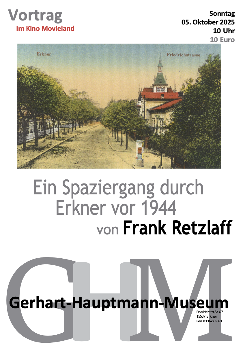 Ein Spaziergang durch Erkner vor 1944