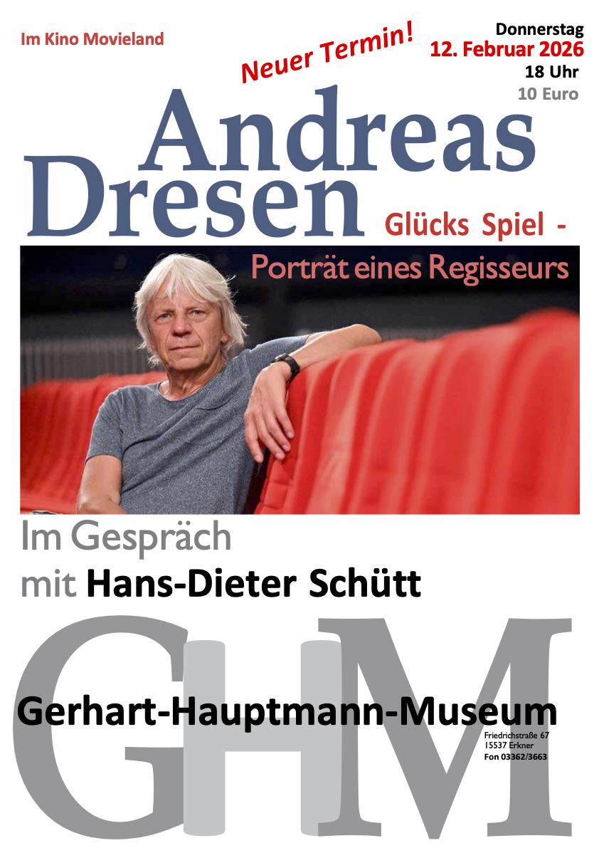 Andreas Dresen: Glücks Spiel – Porträt eines Regisseurs. Im Gespräch mit Hans-Dieter Schütt
