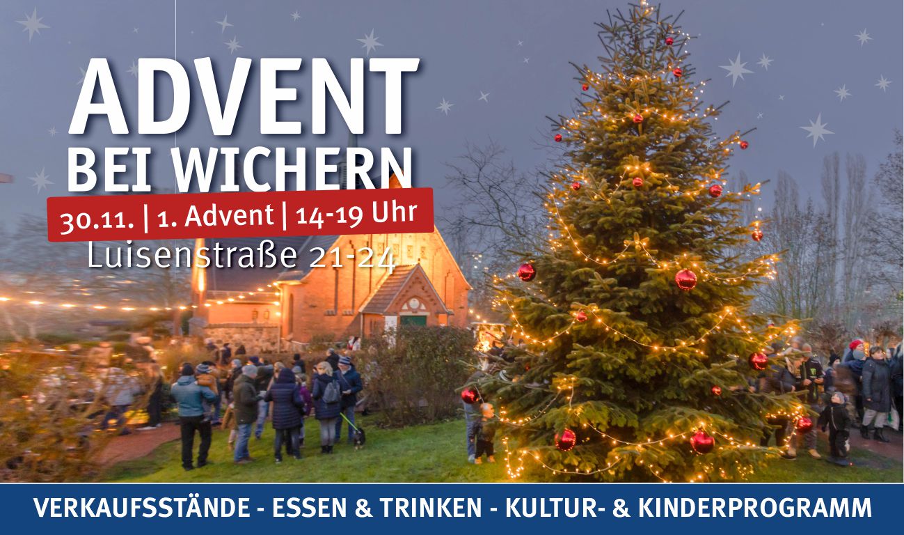 Wichern-Adventsmarkt lädt zum vorweihnachtlichen Fest ein