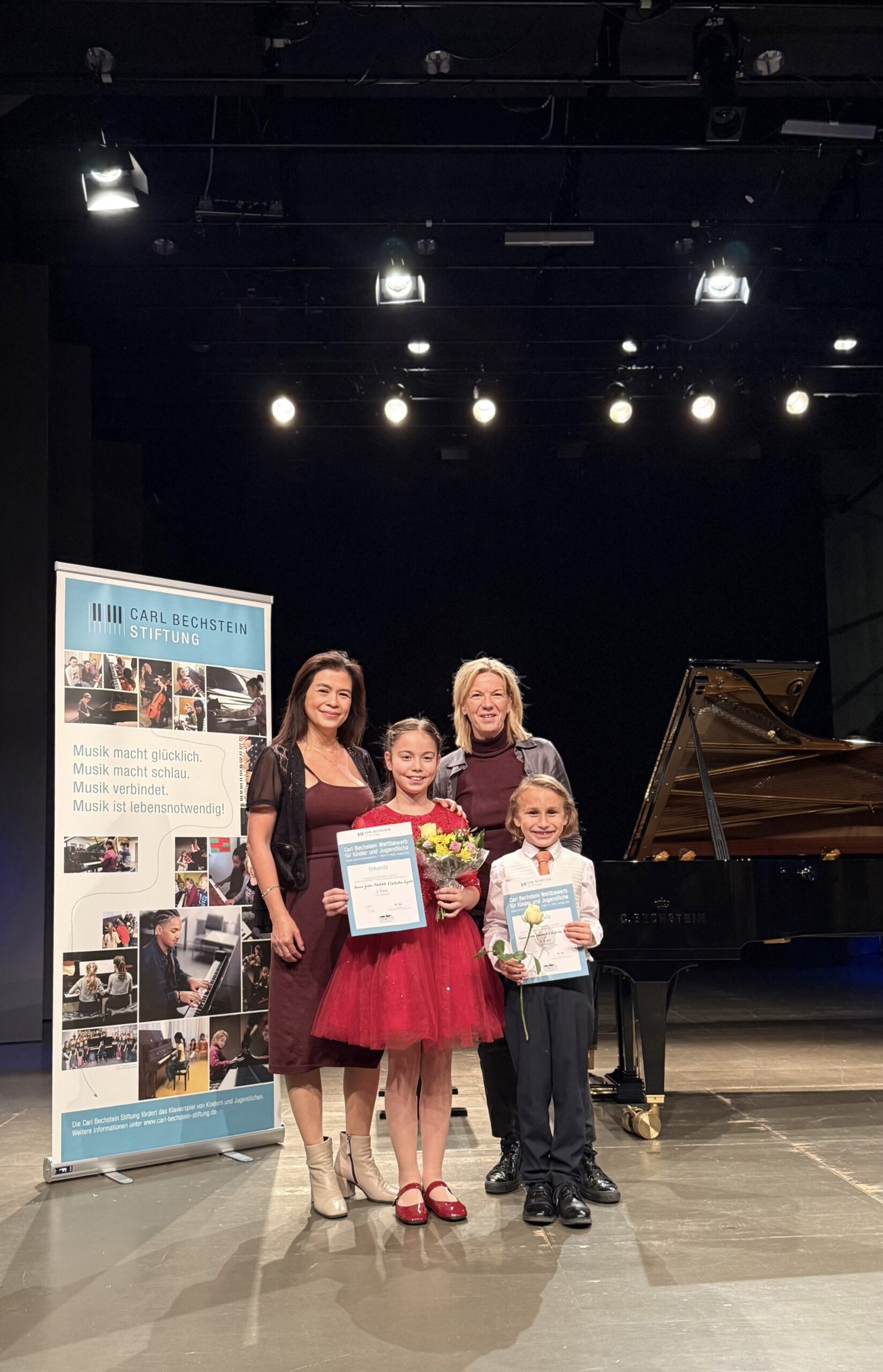 Junge Talente der Kreismusikschule erfolgreich beim Bechstein-Wettbewerb