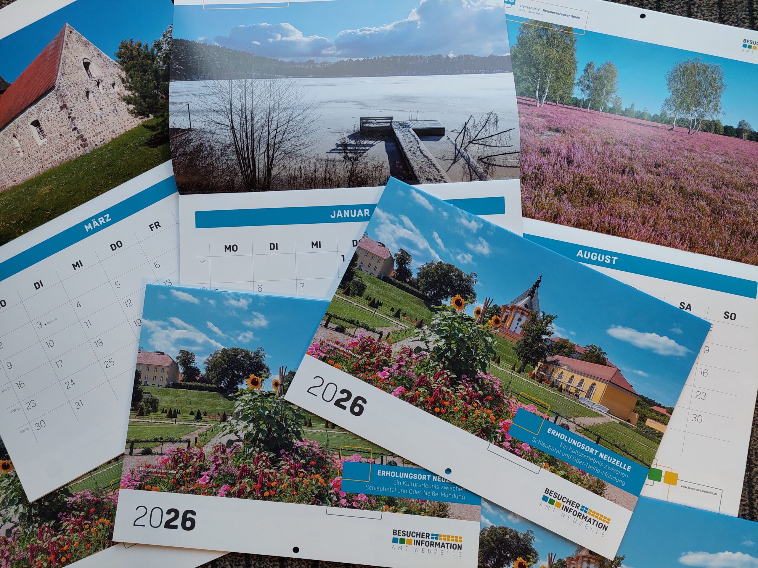 Neuzelle-Kalender 2026: Die Region in 13 eindrucksvollen Motiven