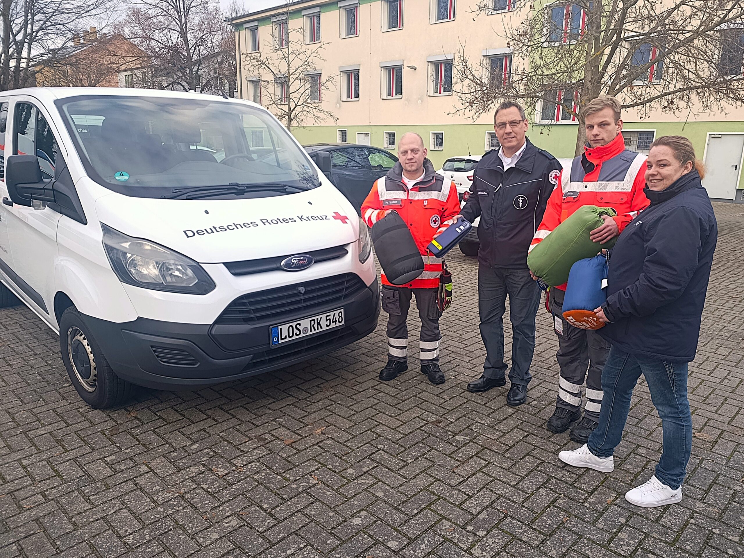 Neuer Kältebus für Frankfurt (Oder): DRK besser gerüstet für Wintereinsätze