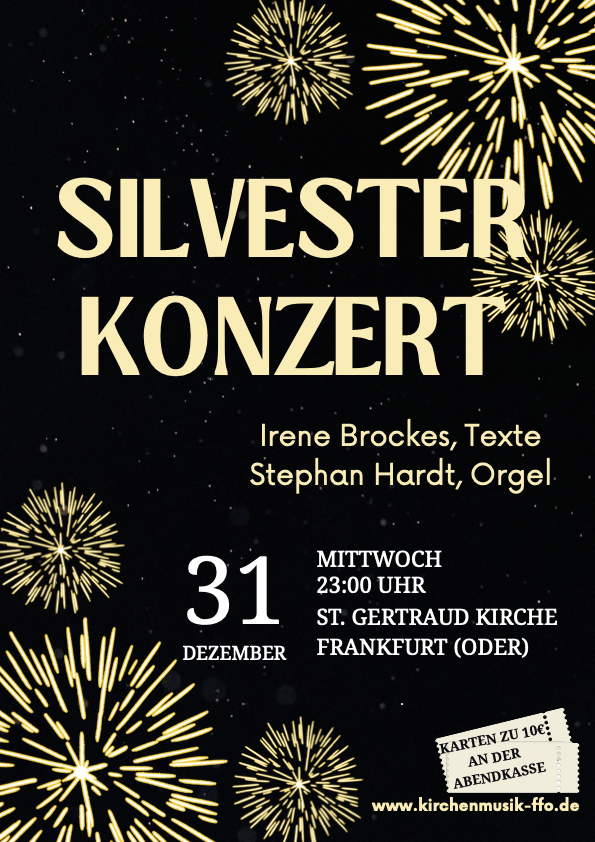 Silvesterkonzert: Das Jahr 2025 musikalisch ausklingen lassen