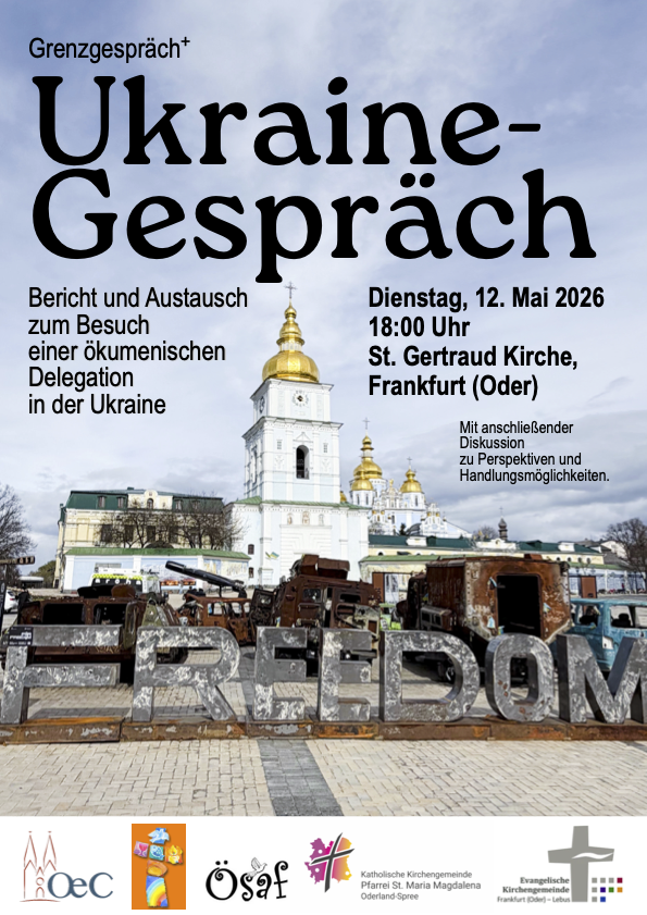 Frankfurter Delegation berichtet von Ukraine-Reise – Grenzgespräch am 12. Mai