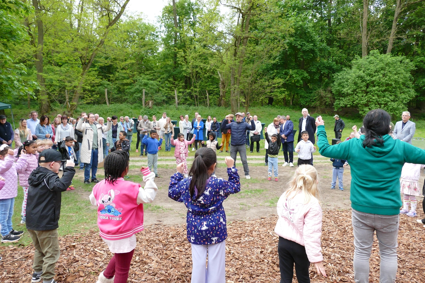 Eröffnung von „Waldis Bau“ im Wildpark Frankfurt (Oder)