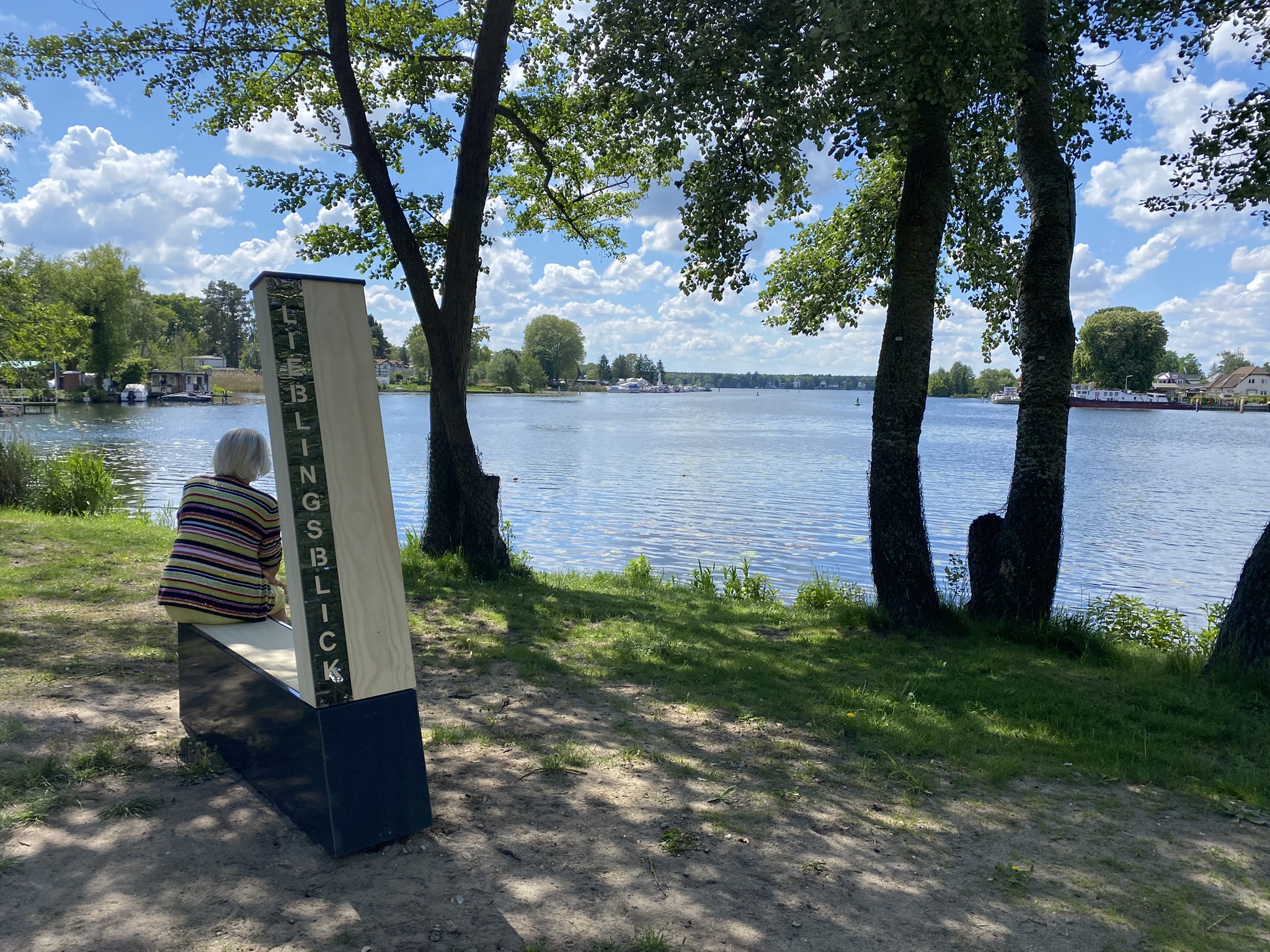Neuer „Lieblingsblick“ am Dämeritzsee in Erkner