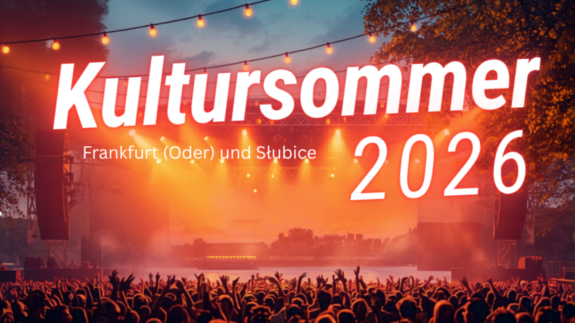 Acht Wochen Festivalsommer: Kultursommer 2026 verbindet Frankfurt (Oder) und Słubice