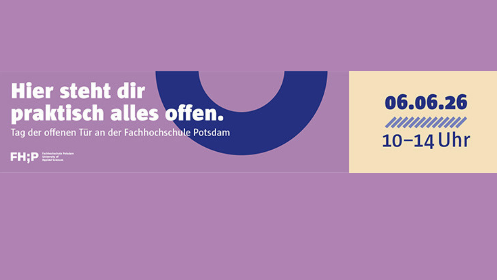 Tag der offenen Tür an der Fachhochschule Potsdam