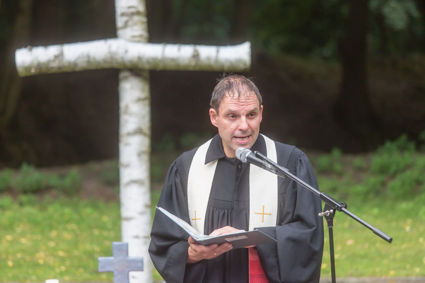 Gottesdienst im Wildpark im Frankfurt (Oder)