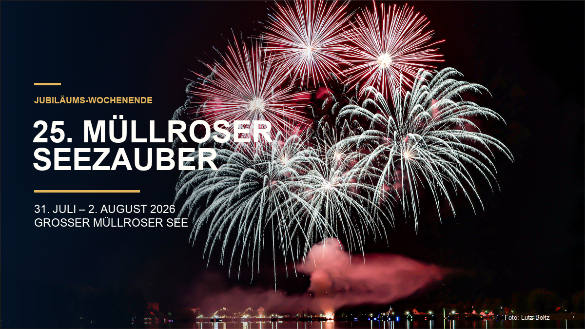 Müllrose feiert 25 Jahre Seezauber