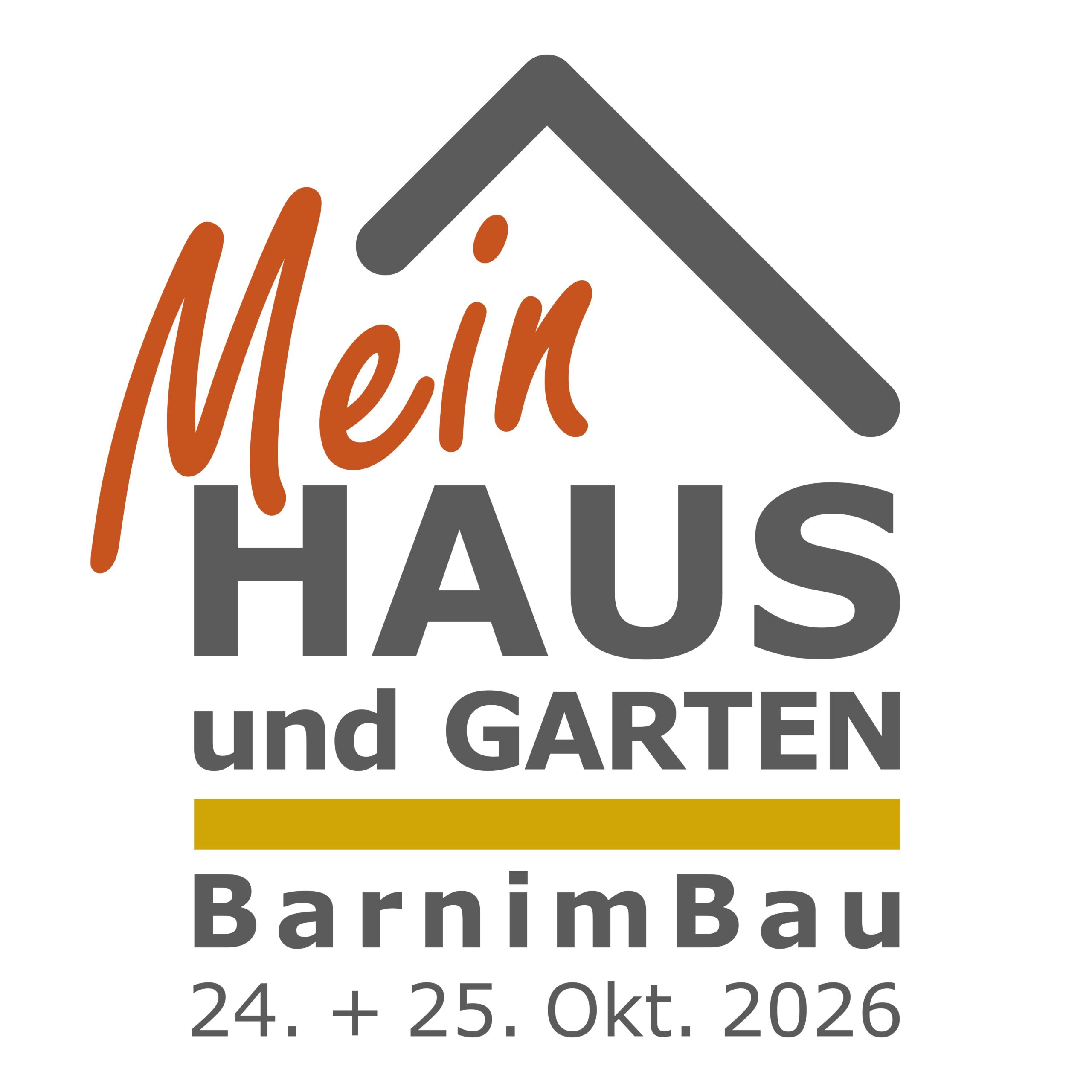 Logo der BarnimBau 2026 „Mein Haus und Garten“